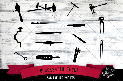 Blacksmith Tools Svg - iron, hammer, anvil, steel, forge, tongs