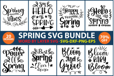 Spring SVG Bundle vol.5