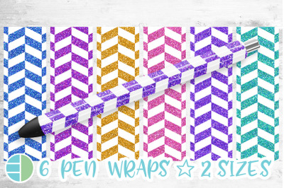 Chevron Print Sublimation Pen Designs Bundle