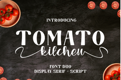 Tomato Kitchen - Font Duo