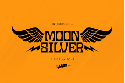 Moonsilver - Display Font