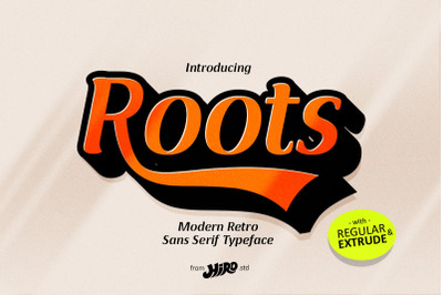 Roots - Modern Retro Sans Serif