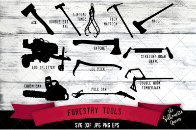 Forestry Tools svg - Axe,Chainsaw, Bit Axe,Timberjack,Hatchet