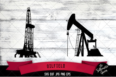 Oilfield Tools svg - fracking, oilfield-pump, oil derrick cricut