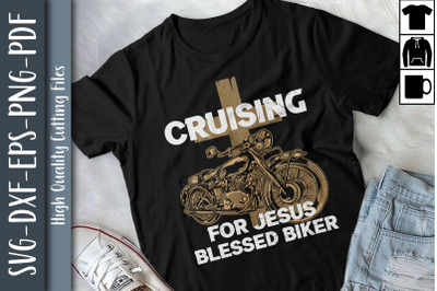 Cruising For Jesus Blessed Biker
