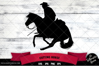 Cutting Horse, western-style svg, cowboy svg, rancher svg