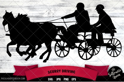 Scurry Driving, equestrian svg, horse svg, racing svg, country svg