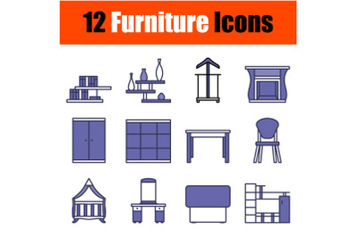 Furniture Icon Set