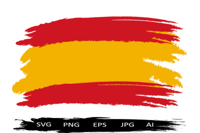 Flag Spain &amp; Spanish nation flag