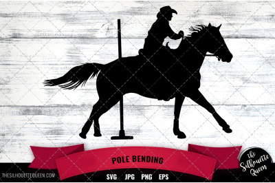 Pole Bending, rodeo cowboy svg, Gymkhana Equestrian,  Pony Club svg