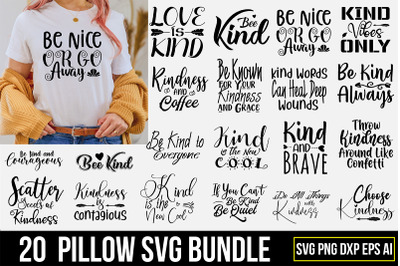 Pillow SVG Bundle