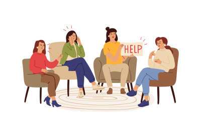 Support group. Depression, supports therapy with psychotherapist. Help