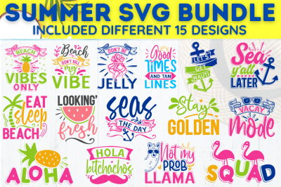 MBS-651 Summer  SVG Bundle