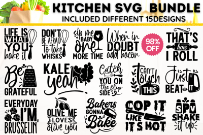 MBS-649  Kitchen SVG Bundle