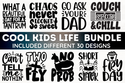 MBS-643  Cool Kids Life SVG BBundle