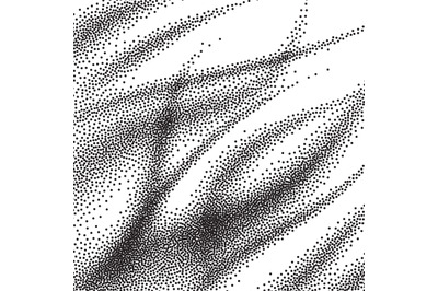 Dirty sand decay pattern with dot noise effect