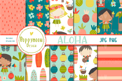 Aloha paper set