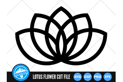 Lotus SVG | Sacred Geometry Cut File | Mandala SVG