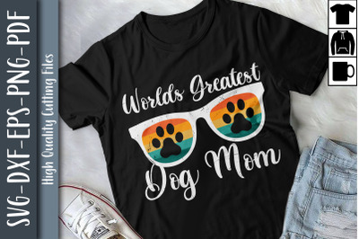 Worlds Greatest Dog Mom Gift Pet