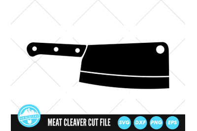 Meat Cleaver SVG | Butcher Knife Cut File | Chef Knife SVG