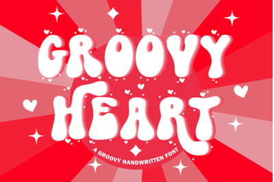 Groovy Heart Font