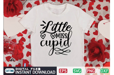 Little miss cupid Svg Design