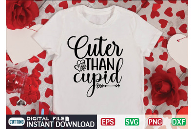 Cuter Than Cupid svg design