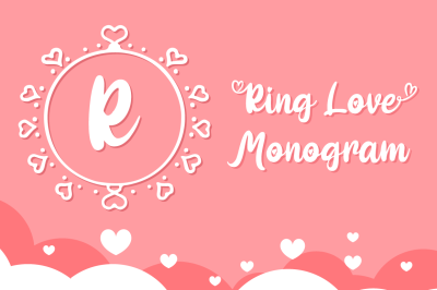 Ring Love Monogram