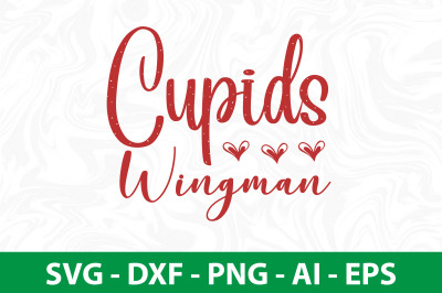 Cupids Wingman SVG