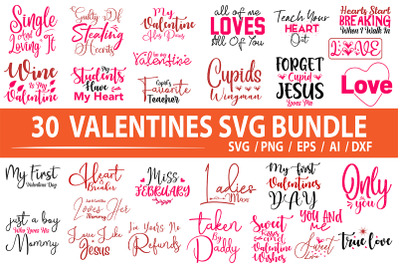 Valentines  SVG Bundle