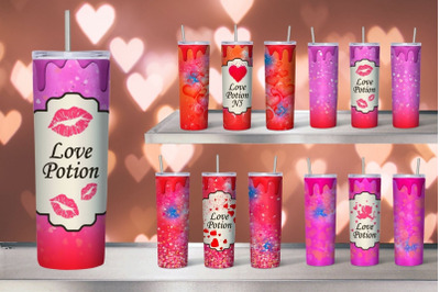 Love Potion Tumbler Sublimation