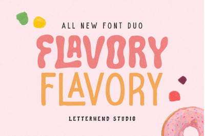 Flavory - Fun Font Duo
