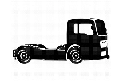 Truck Racing SVG