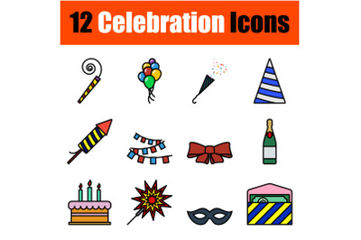 Celebration Icon Set