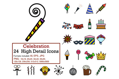 Celebration Icon Set