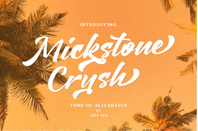 Mickstone Crush / tons of alternates