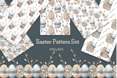Easter Patterns Set