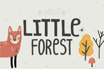 Little Forest Scandinavian patterns and posters
