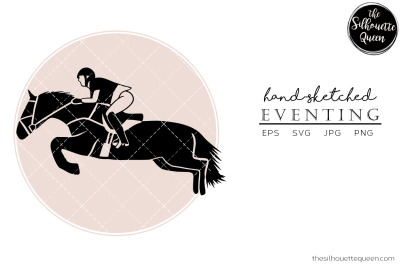 Hand drawn Eventing 2  Vector Sketch