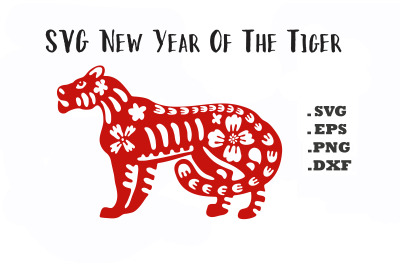 SVG Chinese New Year Of The Tiger