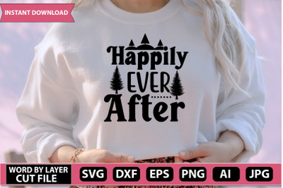 happily ever after svg cut file