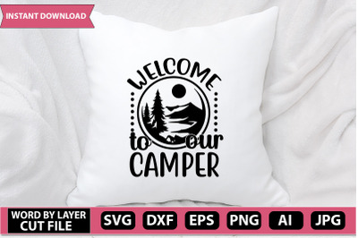 welcome to our camper svg cut file