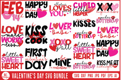 Valentine SVG Bundle