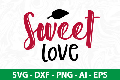 Sweet Love svg