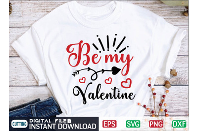 Be My Valentine svg