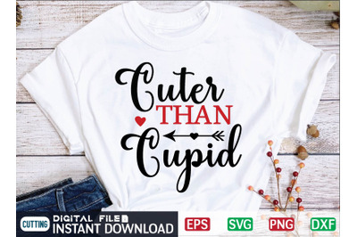 Cuter Than Cupid svg