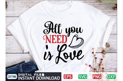 All You Need is Love svg