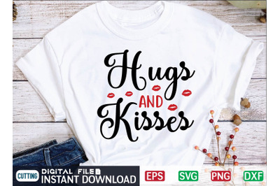 Hugs and Kisses svg