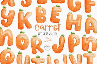 Carrot alphabets and numbers
