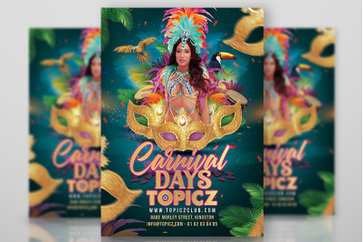 Carnival Days Flyer